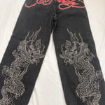 Ed hardy authentic jeans in oerfect condition size M but on the baggier side