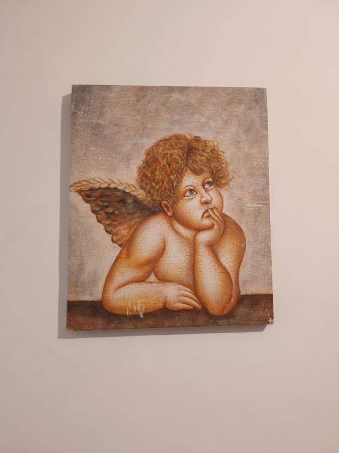 Cherub Painting
