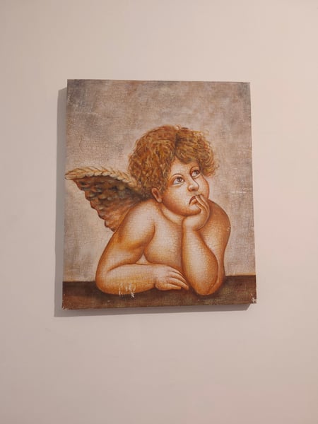 Cherub Painting