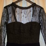 Zara Black Lace Jumpsuit, XS size 
