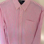 Polo Ralph Lauren Pink Striped Shirt Medium size