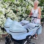 Twin Stroller Set with Carrycots & Car Seats