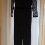 Zara Black Lace Jumpsuit, XS size 