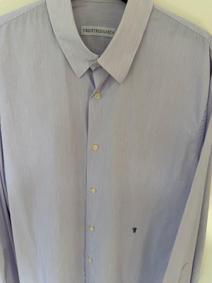 Trussardi Light Purple Dress Shirt