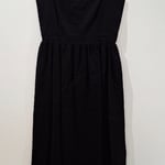 Linen Black Dress