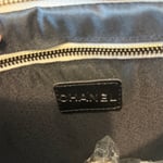 Chanel White Quilted Clutch Bag
