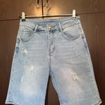 Jean shorts light color