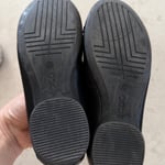 Ecco Black Flats Size 38