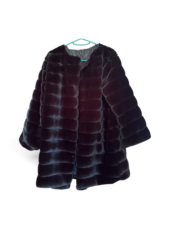 Dark Fur Coat