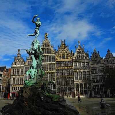 Silvius Brabo Statue 