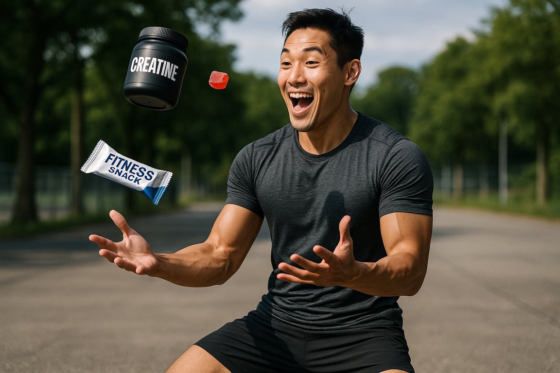 Sweat, Science, and Snacks: Unveiling the Playful Side of Gym Nutrition