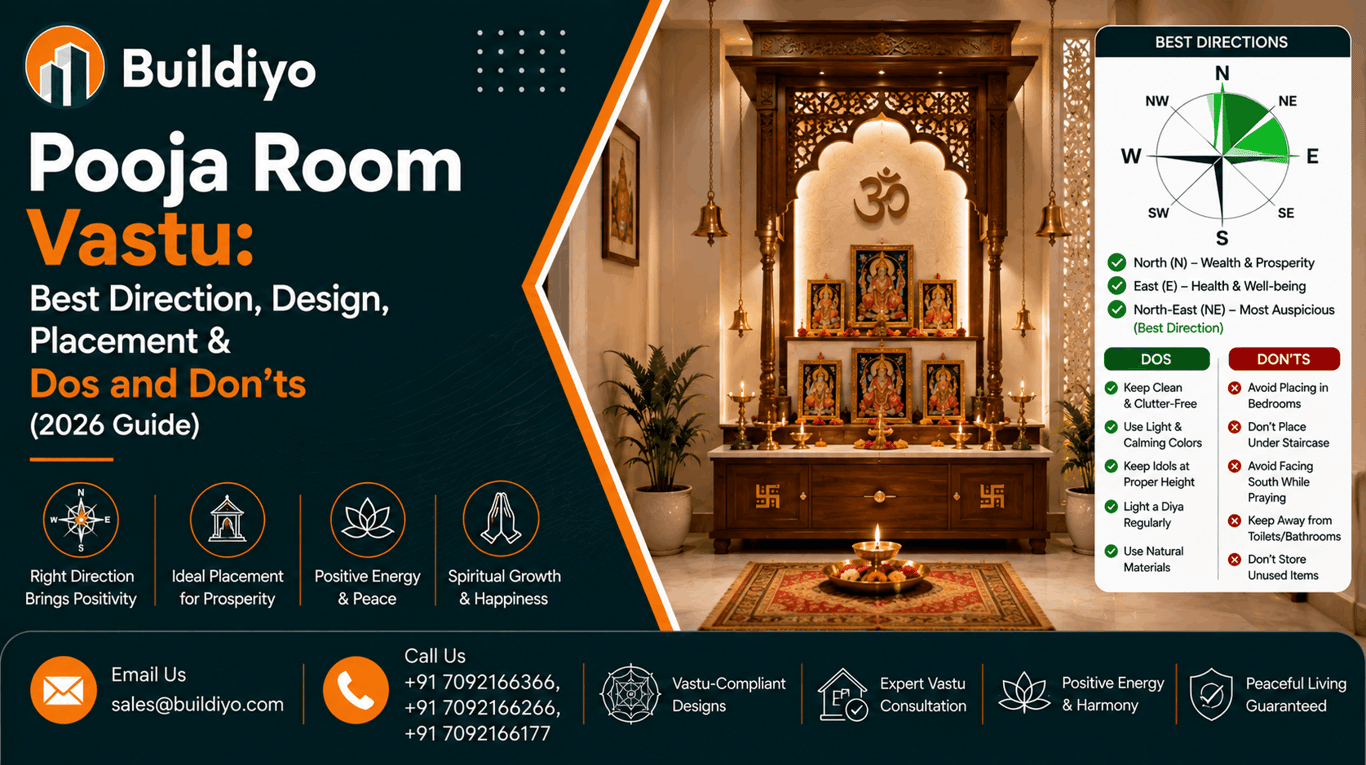 Pooja Room Vastu: Best Direction, Design, Placement & Dos and Don’ts (2026 Guide)