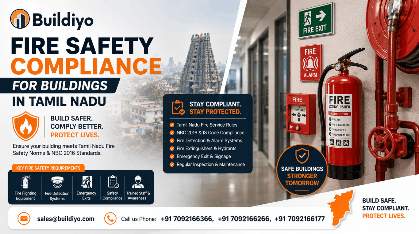Fire Safety Compliance for Buildings in Tamil Nadu