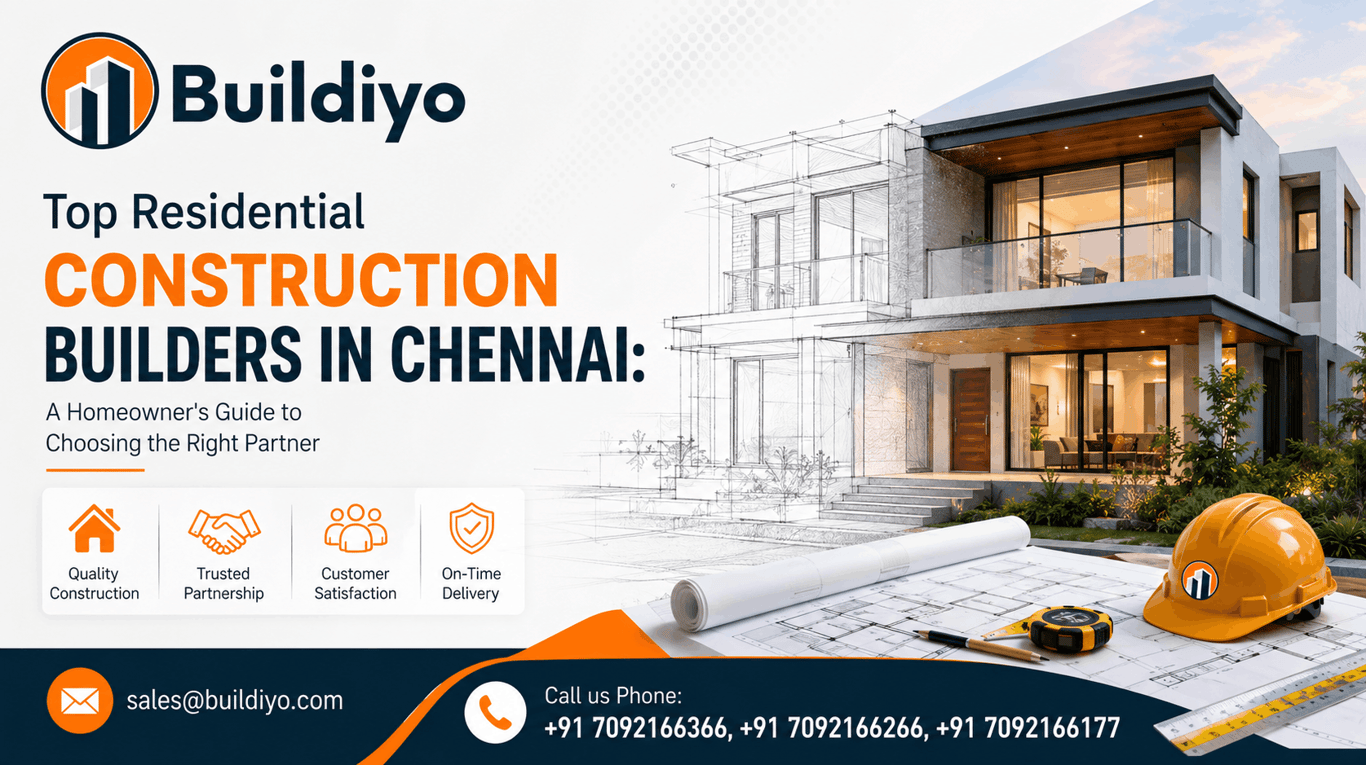 Best Construction Company in Chennai for Residential and Commercial Buildings