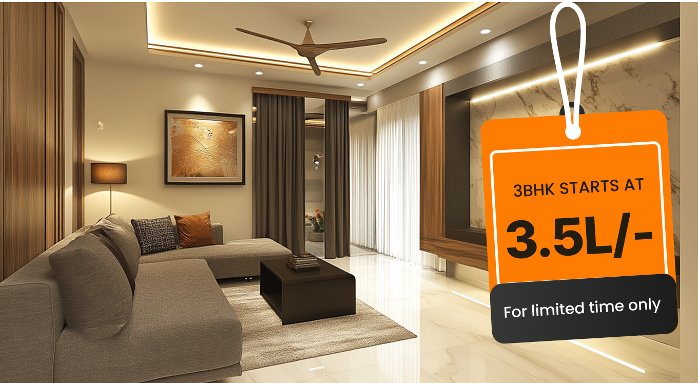 3BHK interiors