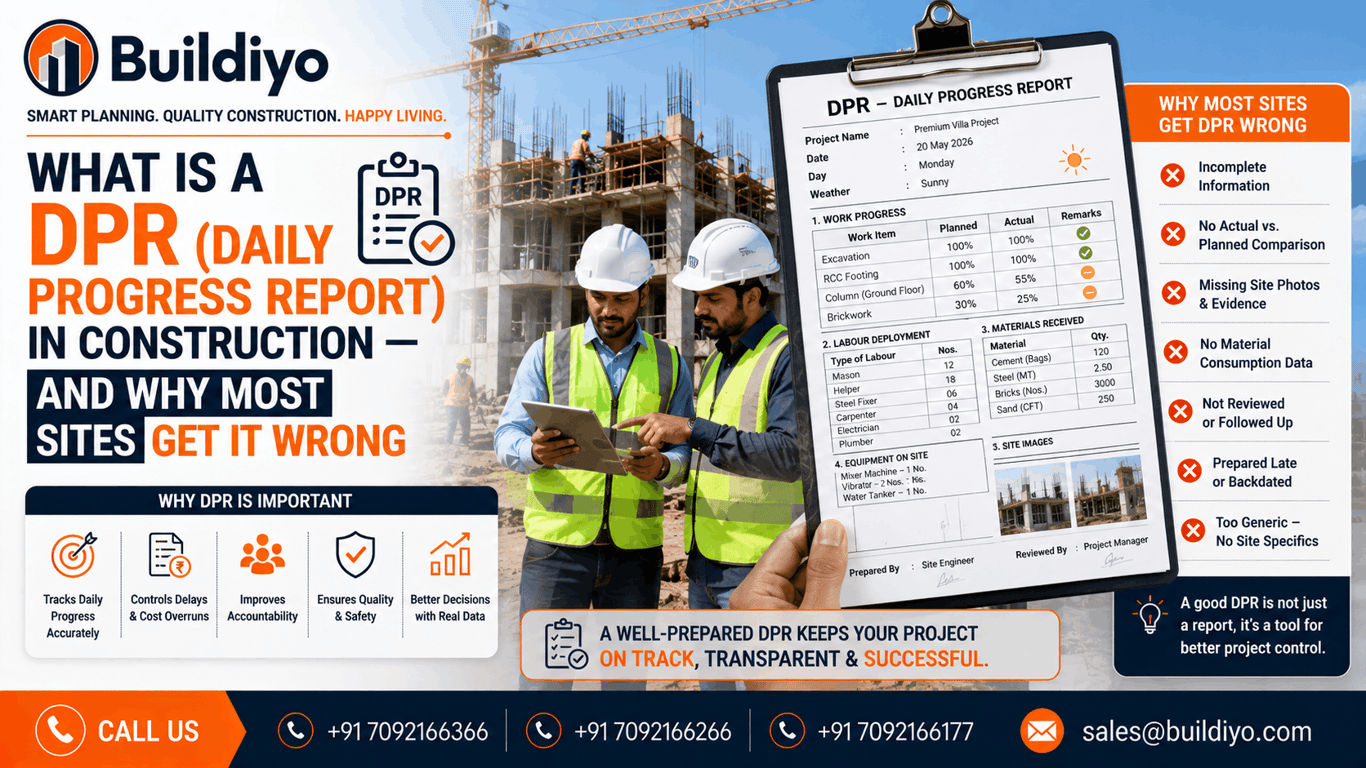 What Is a DPR (Daily Progress Report) in Construction — And Why Most Sites Get It Wrong