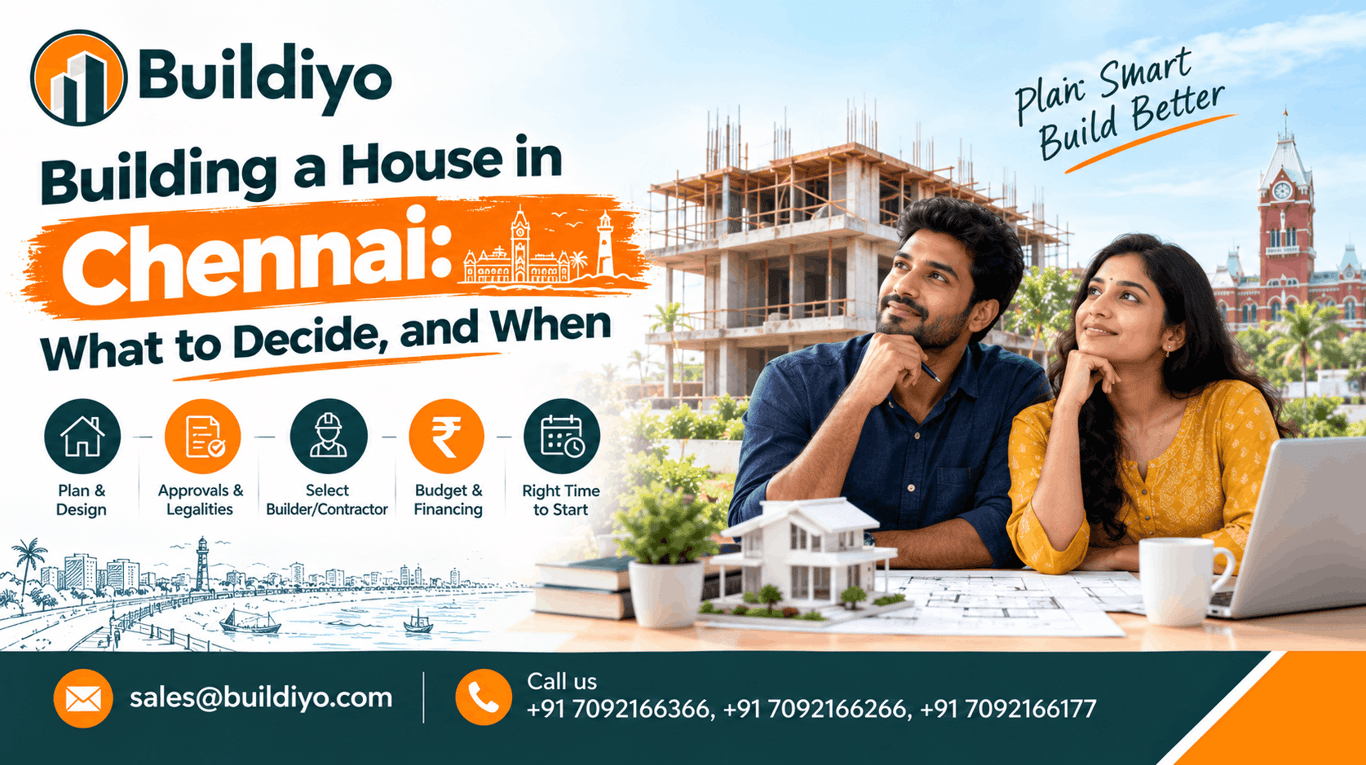 Building a House in Chennai: What to Decide, and When