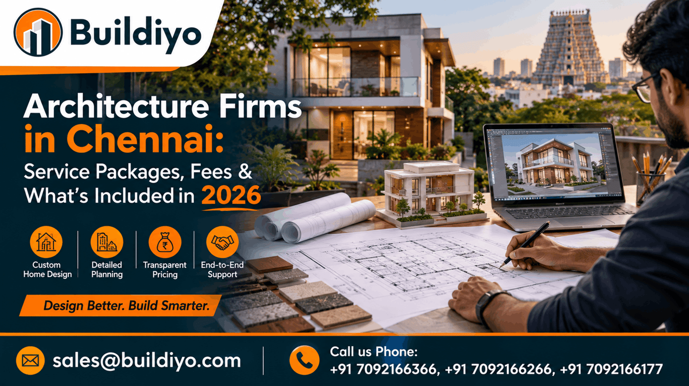 Architecture Firms in Chennai: Service Packages, Fees & What’s Included (2026)