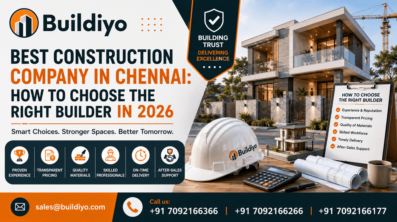 Best Construction Company in Chennai: How to Choose the Right Builder in 2026