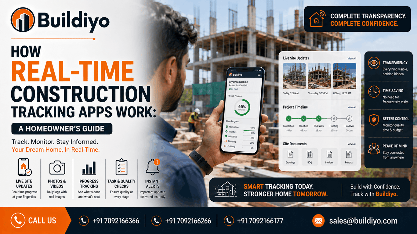 How Real-Time Construction Tracking Apps Work: A Homeowner’s Guide