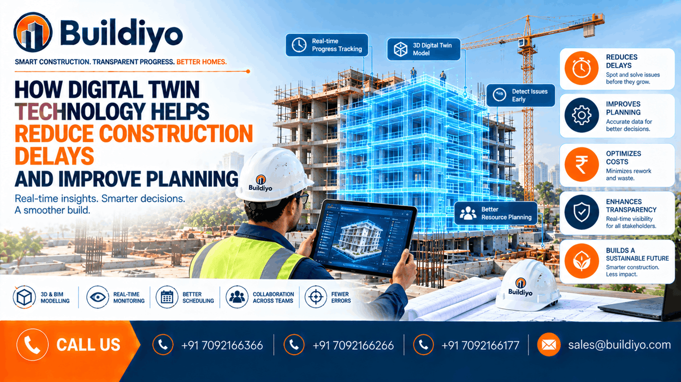 How Digital Twin Technology Helps Reduce Construction Delays and Improve Planning