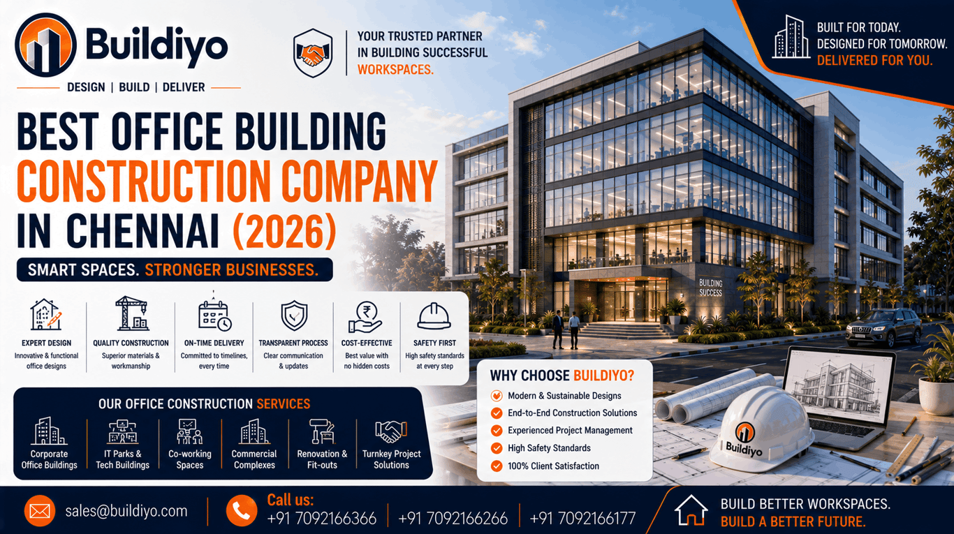 Best Office Building Construction Company in Chennai (2026)