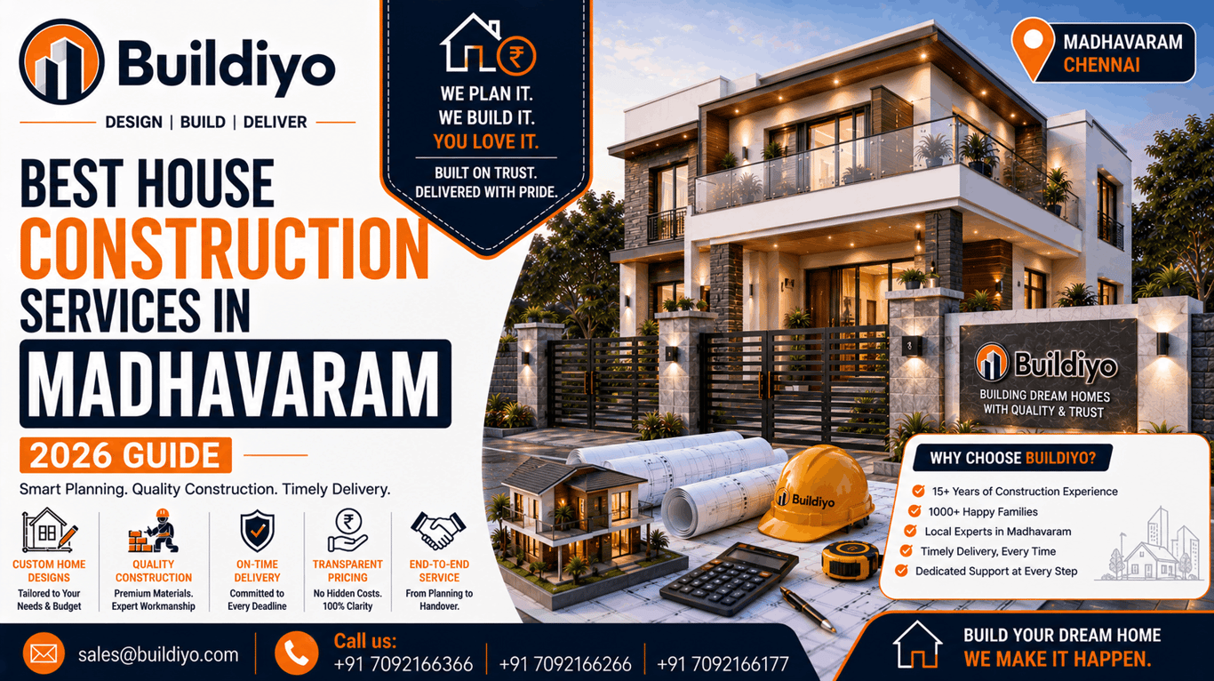 Best House Construction Services in Madhavaram (2026 Guide)