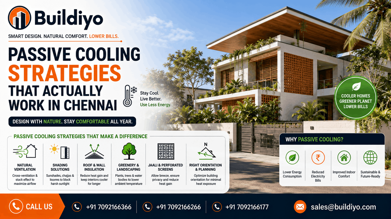 Passive Cooling Strategies That Actually Work in Chennai