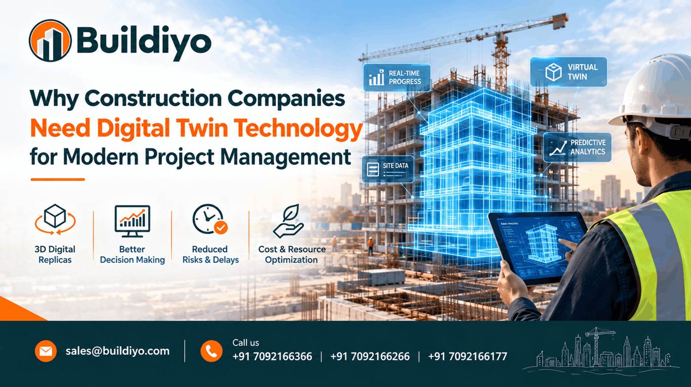 Why Construction Companies Need Digital Twin Technology for Modern Project Management