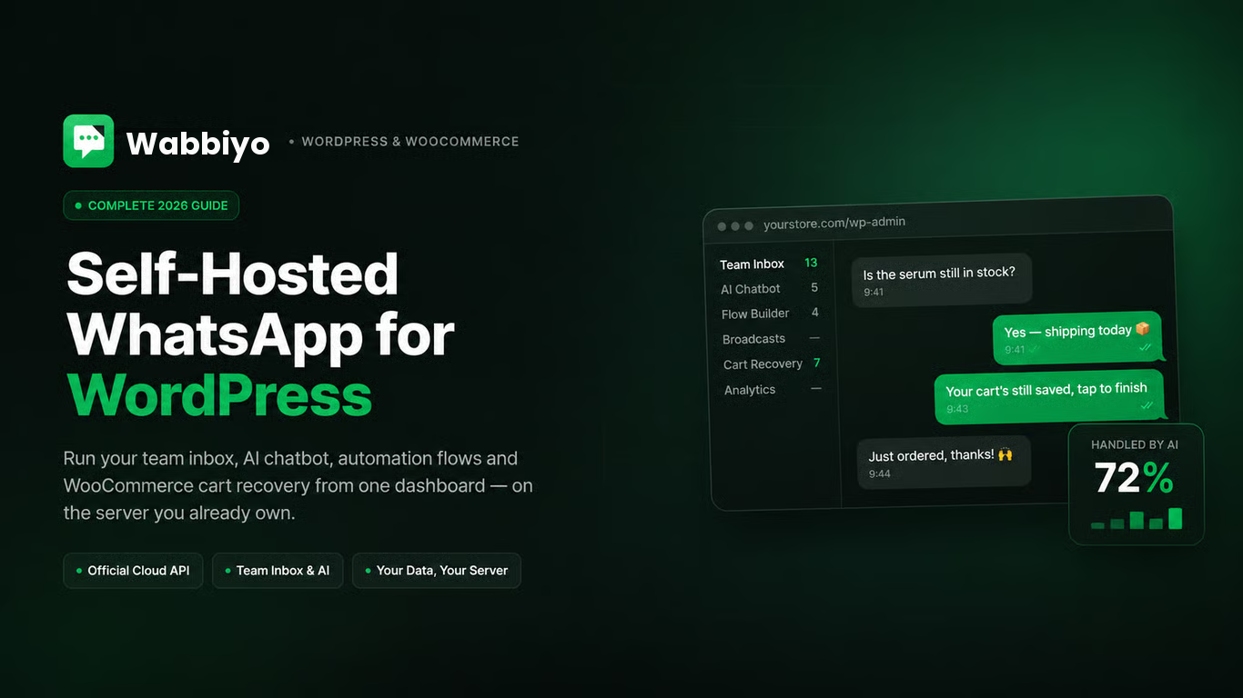 Self-Hosted WhatsApp for WordPress: Complete 2026 Guide
