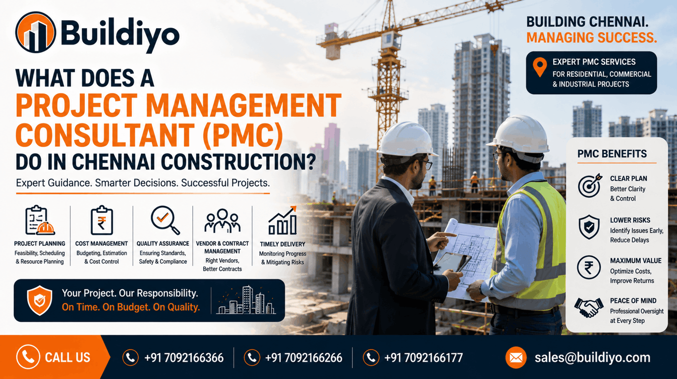What Does a Project Management Consultant (PMC) Do in Chennai Construction?