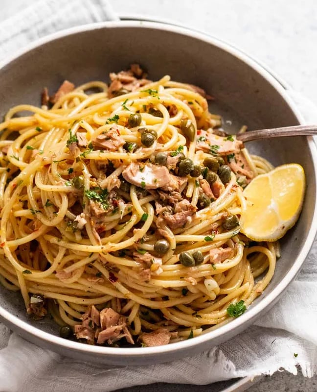 The Most Amazing Canned Tuna Pasta