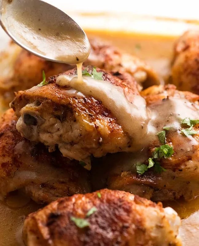Gravy Baked Chicken