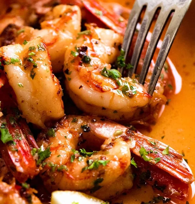 Garlic Prawns