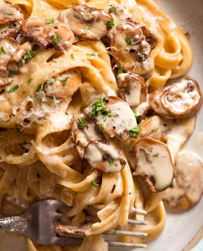 Creamy Mushroom Pasta