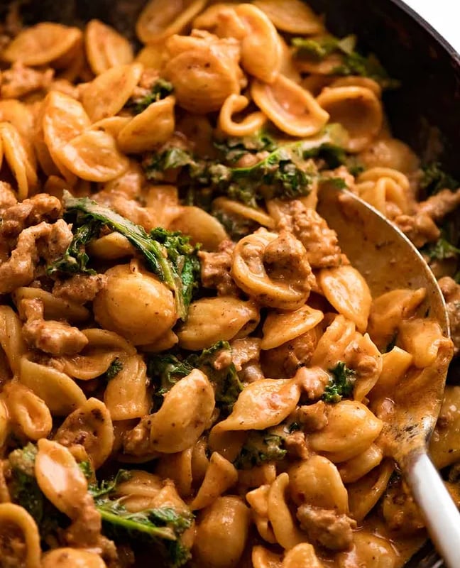 Orecchiette Sausage Pasta