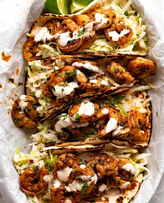 Prawn Tacos