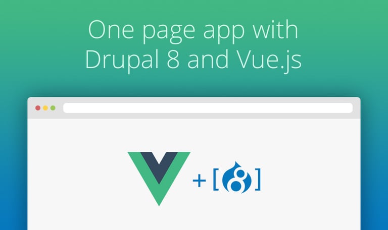 One Page App With Drupal 8 and Vue.js
