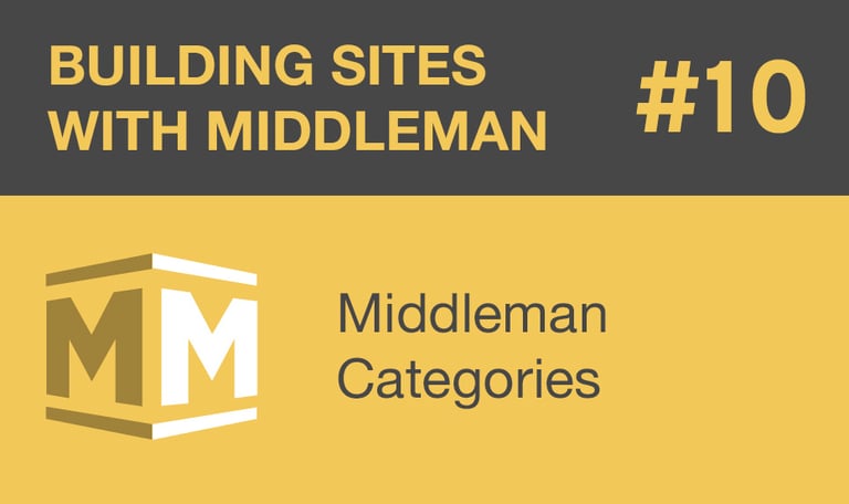 Middleman Categories