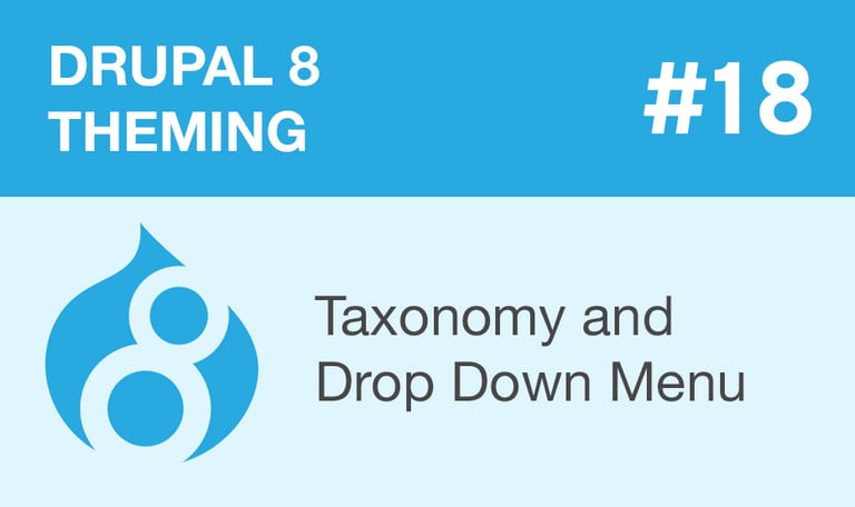 Taxonomy and Drop Down Menu