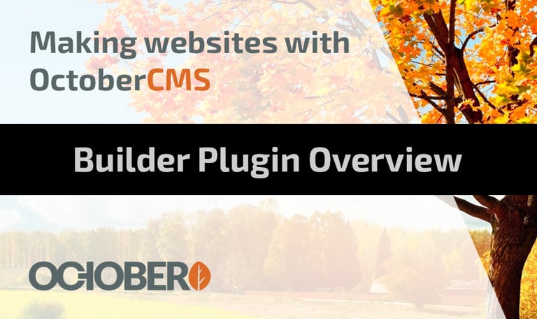 Builder Plugin Overview