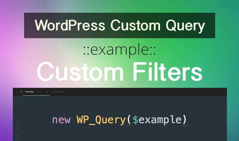 Custom Filters