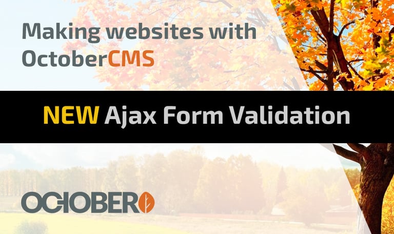 NEW! Ajax Form Validation