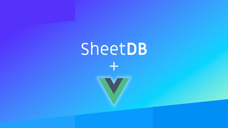 SheetDB and Vue.js