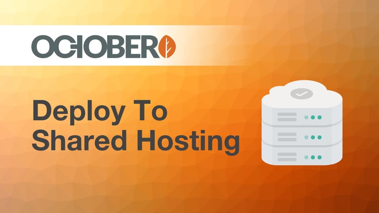 Deploying To Shared Hosting