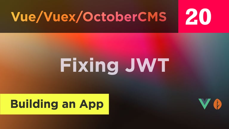 Fixing JWT