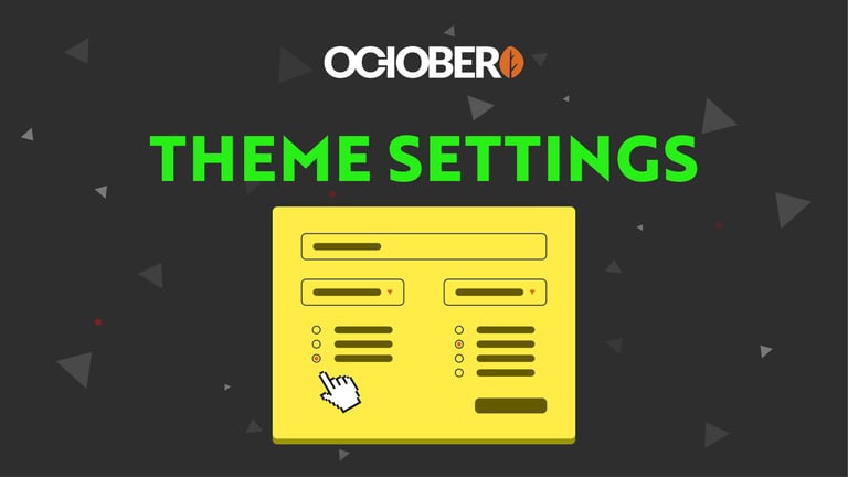 October CMS - Theme Settings