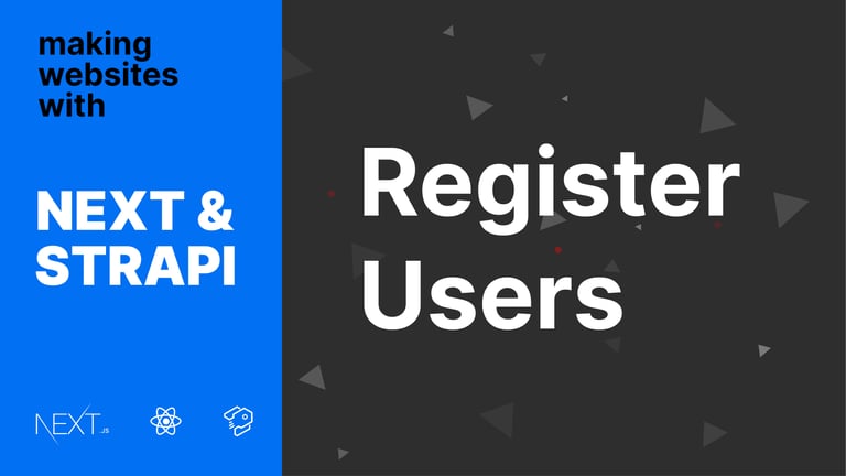 User registration