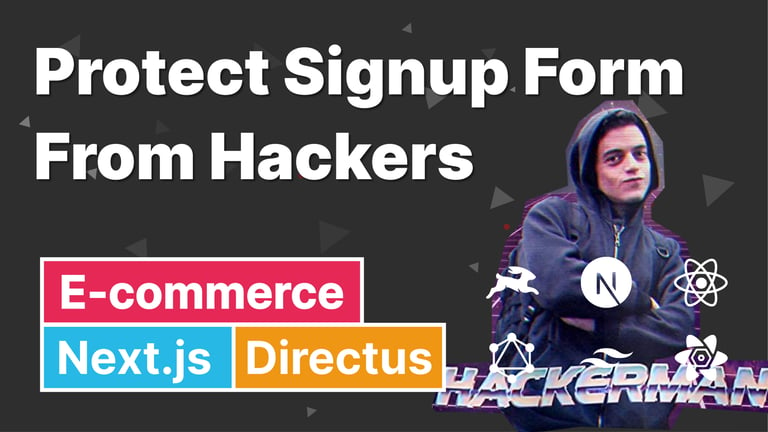Protect Signup Form From Hackers