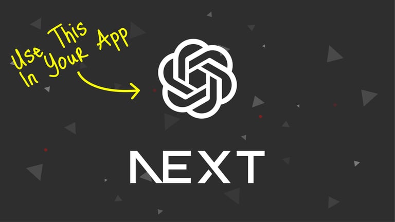 Using AI In Your Frontend App feat. OpenAI and NextJS